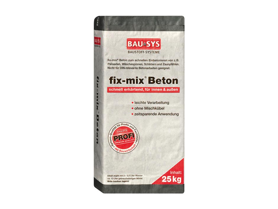 BAUSYS fix-mix® Beton
