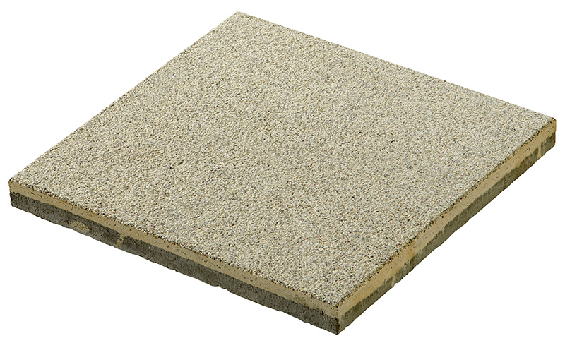 KANN Betonplatte Fiori® sandbeige 40x40x3,8 cm geschliffen und gestrahlt