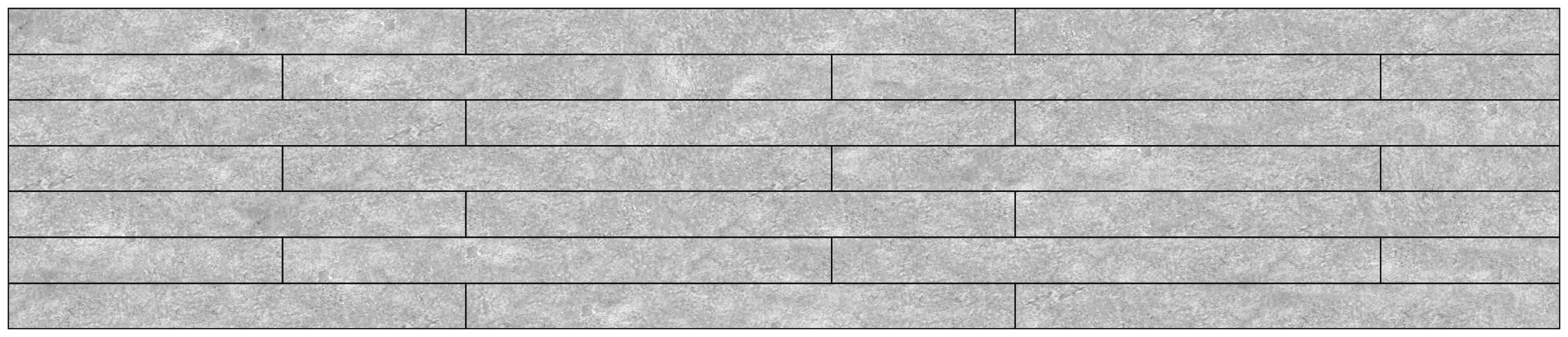 CULT® LONG-LINE® Mauerstein Basalt Typ 1