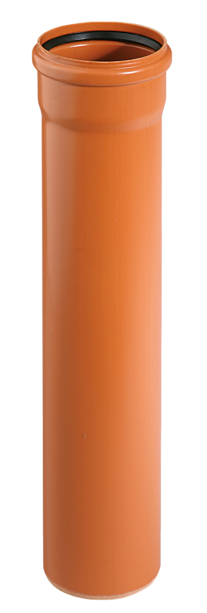 KG-Rohr PVC DN 150 mit Muffe und Dichtring
