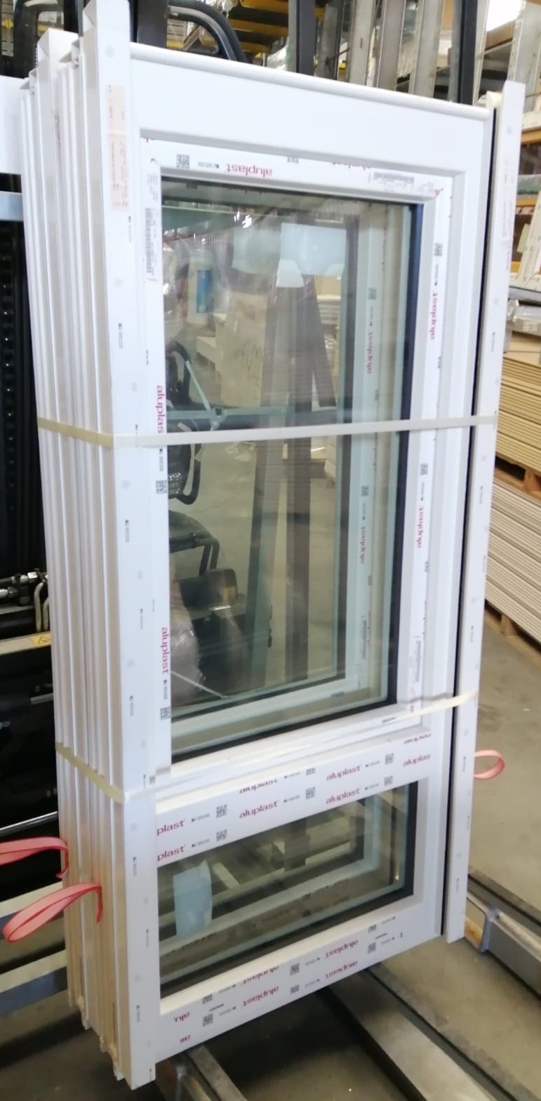 Haidl Novatrend Rechteckfenster 2-teilig 720x1510 mm DIN R