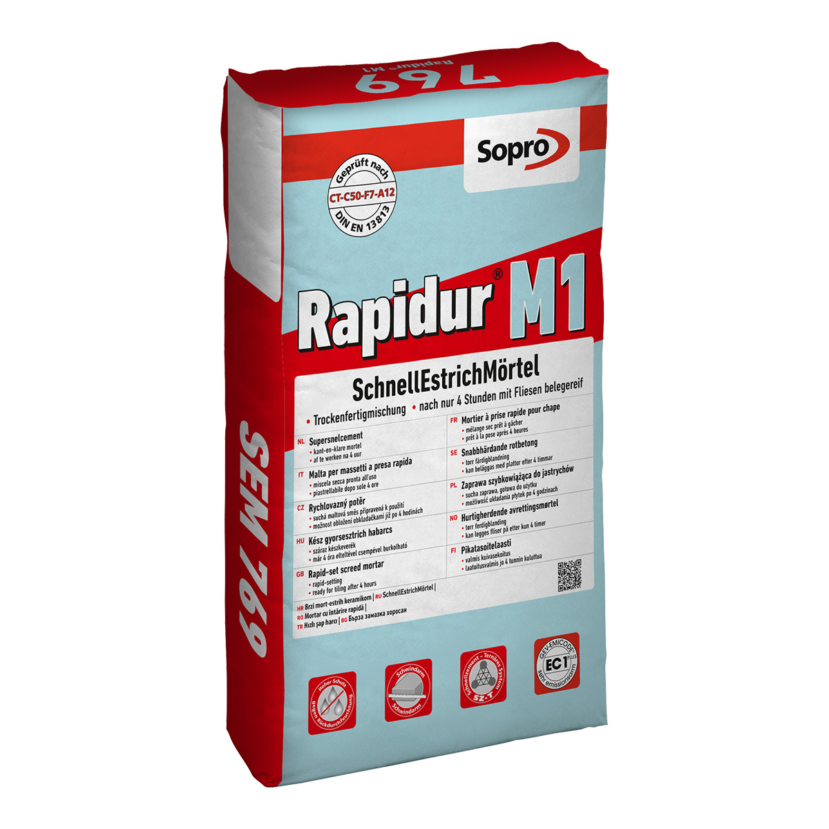 Sopro Rapidur® M1 SchnellEstrichMörtel Nr. 769