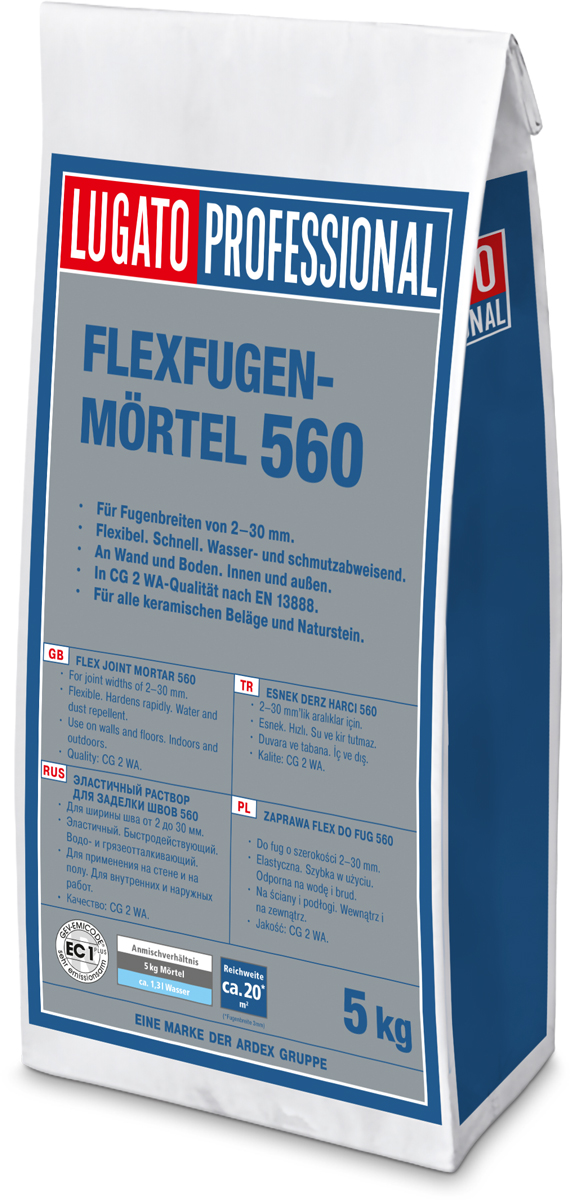 LUGATO PROFESSIONAL Flexfugenmörtel 560