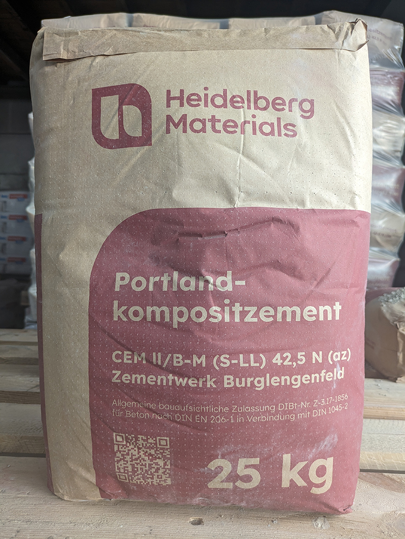 HeidelbergCement Zement CEM II/B-M(S-LL) 42,5 N